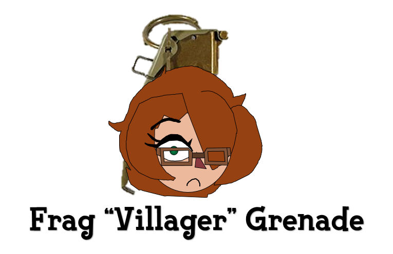 Frag Villager as a Grenade by CanofBeansDeviantart on DeviantArt