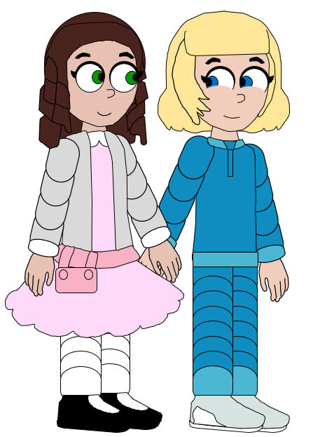Veruca Drawing Veruca Salt and Violet Beauregarde (2005) by CanofBeansDeviantart on ...