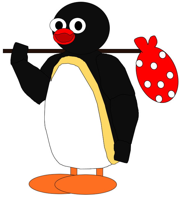 Pingu's Intro Pose by CanofBeansDeviantart on DeviantArt