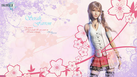 Serah Farron Japanese Floral Wallpaper v1