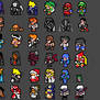 Final Fantasy 3 NES Sprite Fun