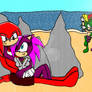 Request: Knuxonia at the Beach