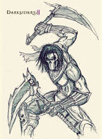 Darksiders 2 Death Sketch