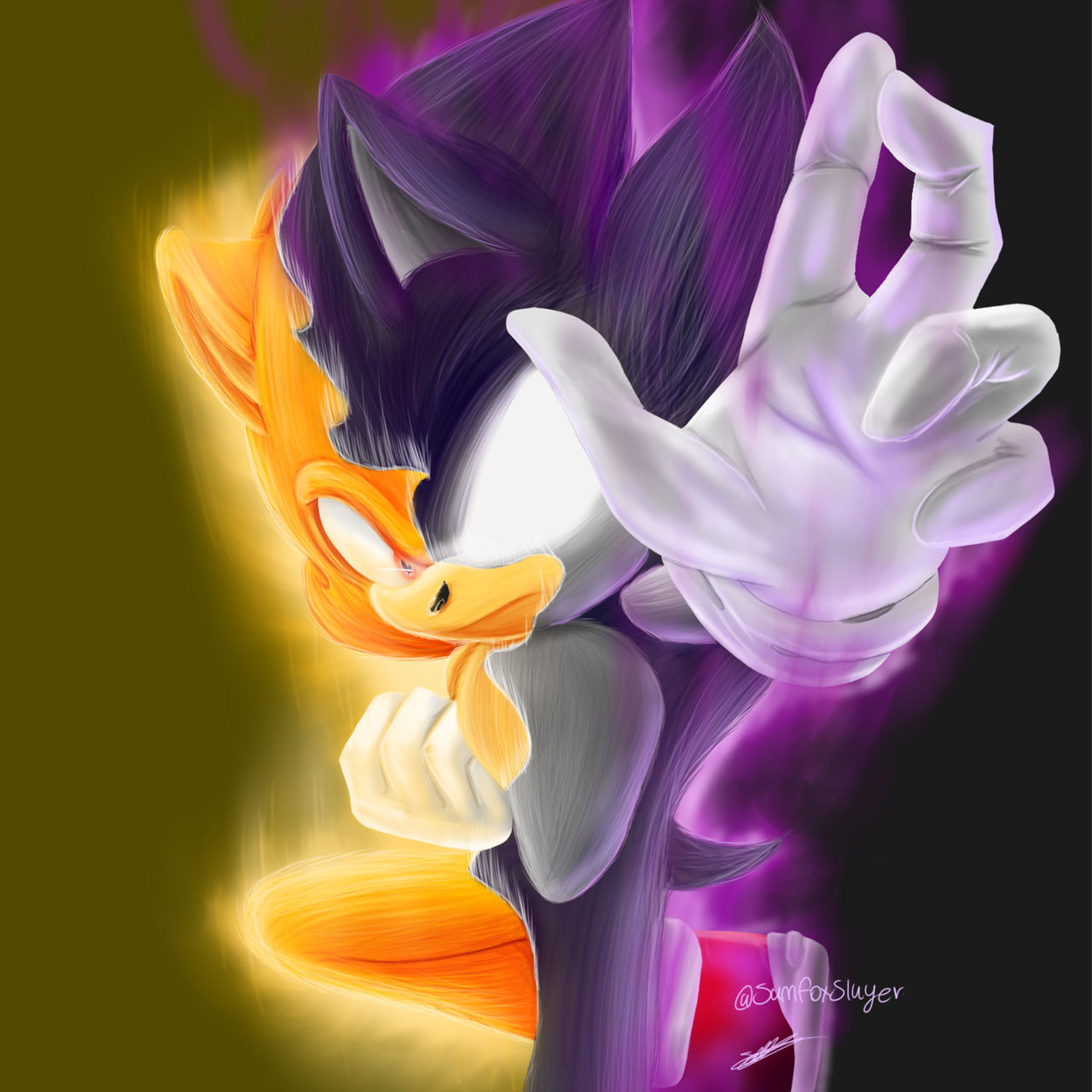 Dark Super Sonic by TheMidnightReaper on Newgrounds