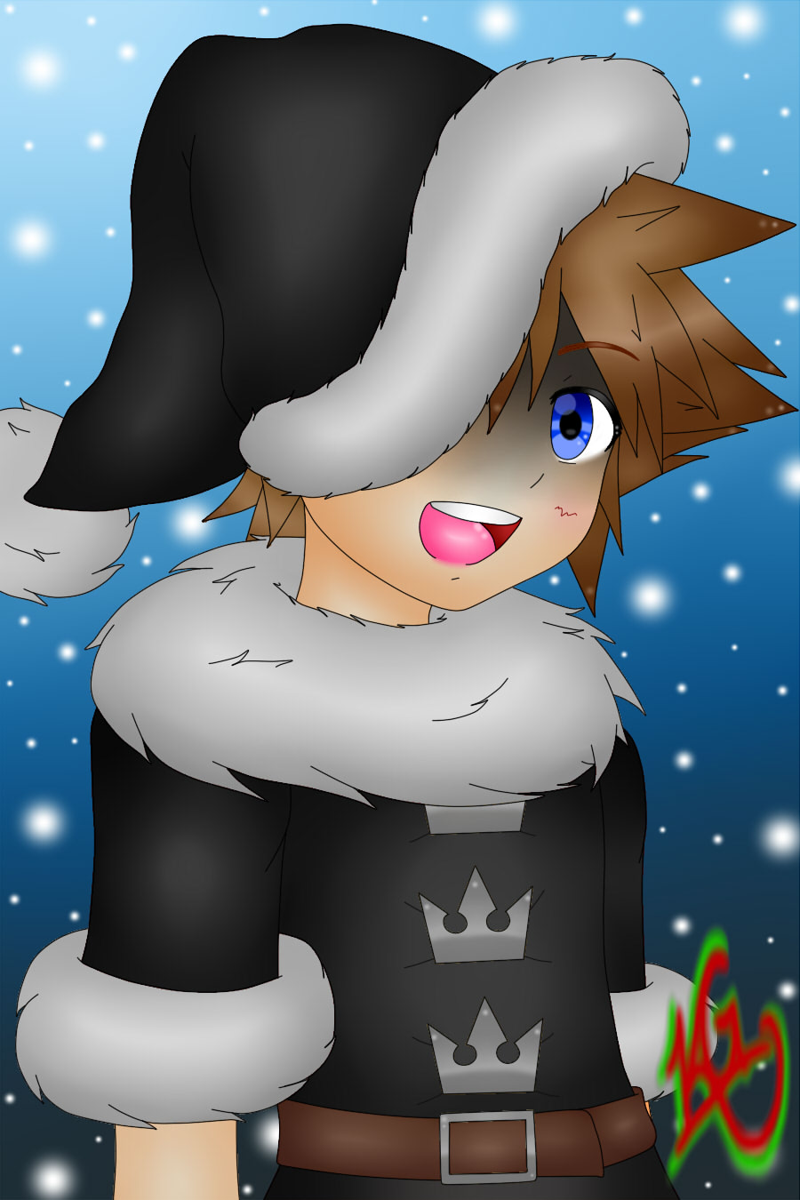 Christmas Sora (Black Version)