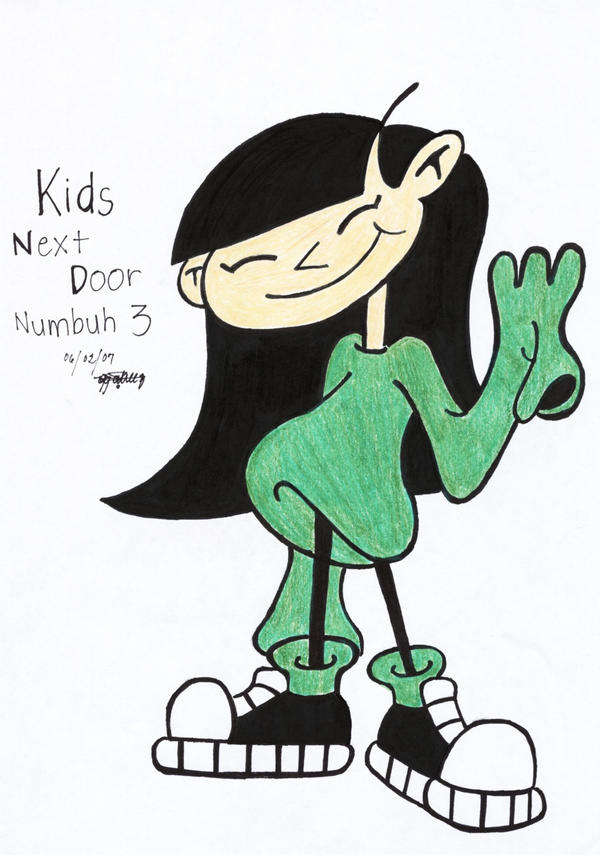 Kids Next Door Numbuh 3 By Valeriegalvez On Deviantart