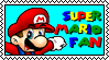 Super Mario Fan stamp