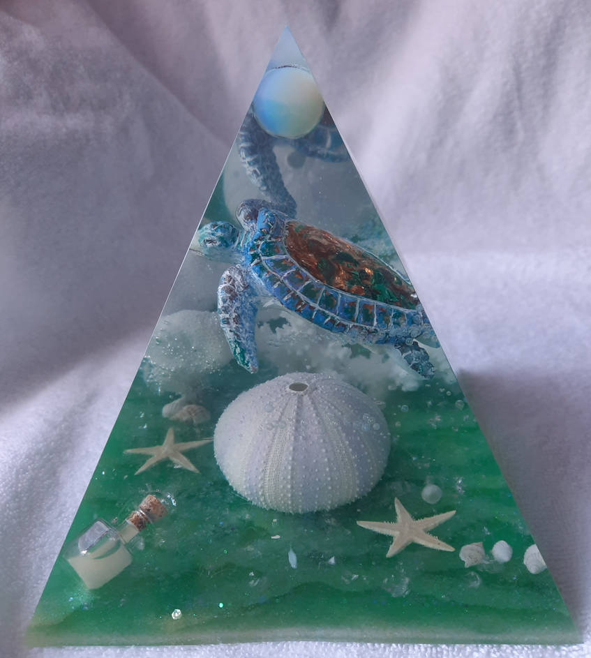 Handmade Sea Turtle Pyramid by foryoullc on DeviantArt