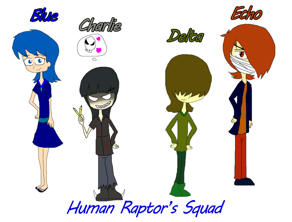 Human Raptor's Squad .:. by Ravanger-Squid on DeviantArt