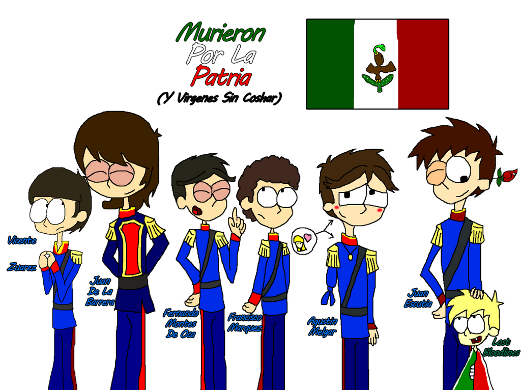 Ninos Heroes De Chapultepec De 1847 .. by TheReedRaptor on DeviantArt Ninos Heroes De Chapultepec De 1847 .. by TheReedRaptor on DeviantArt