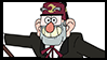 Gravity Falls Stamps : Grunkle Stan