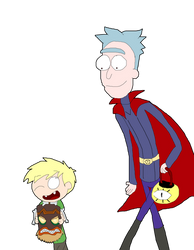 Halloween : Simple Rick And Vervian