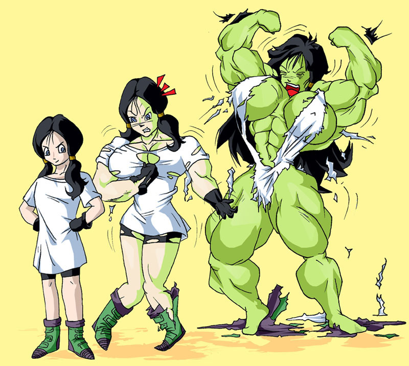 videl into she-hulk.