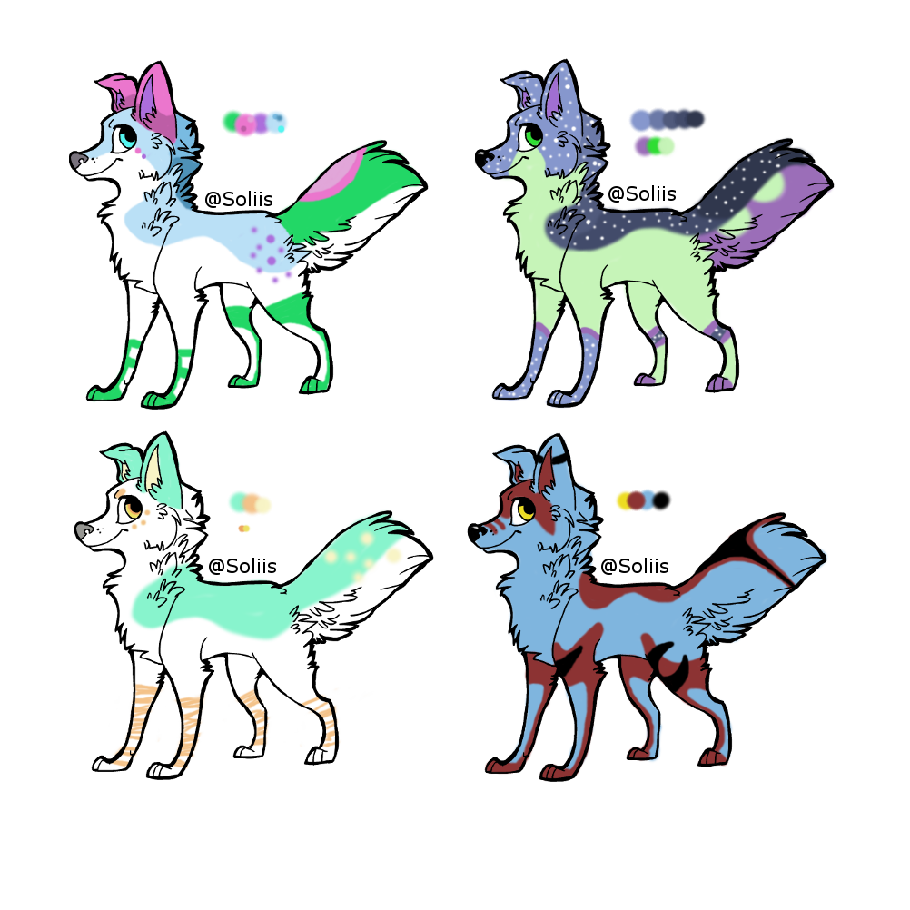 Dog Adopts Set 1 (OPEN)