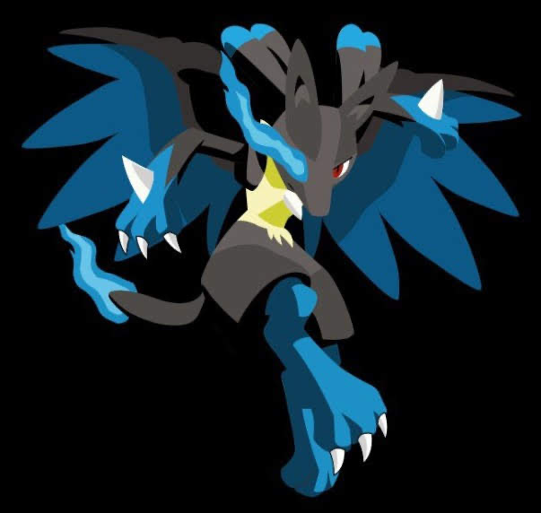 Shiny Mega Lucario by Shadow-pikachu7 on DeviantArt