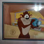 Taz-Mania Animation Cel Taz Video (1991)