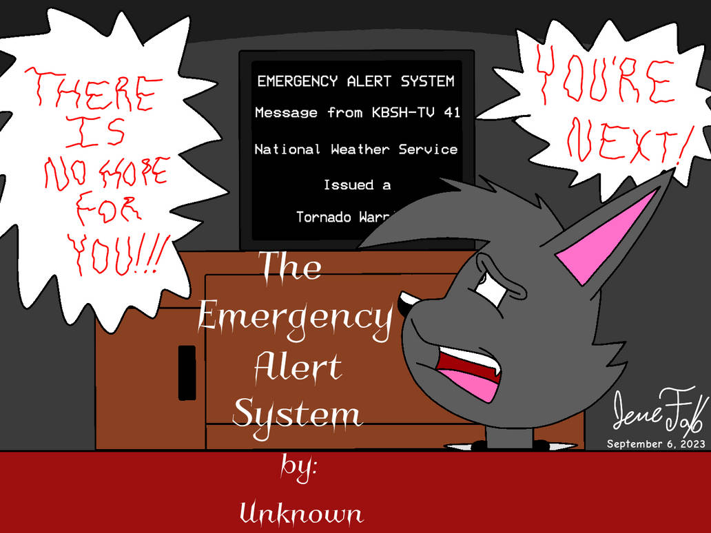 Creepypasta #3-The Emergency Alert System by LooneyTunesFan1970 on ...