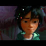 Hiro Hamada Cosplay Vanellope (Edicion)