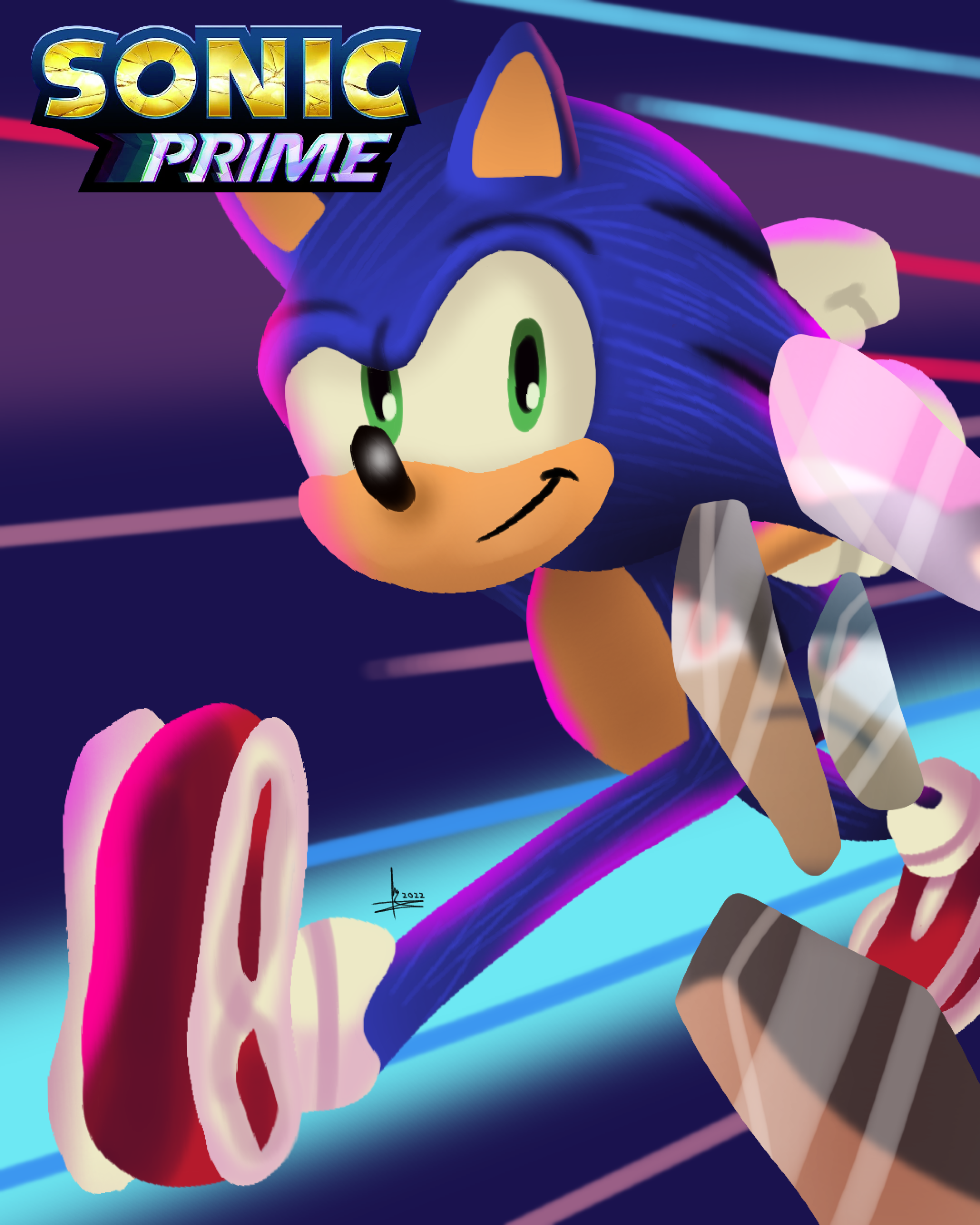 Sonic Speed Simulator Poster (October 14th, 2022) by JXDendo23 on DeviantArt