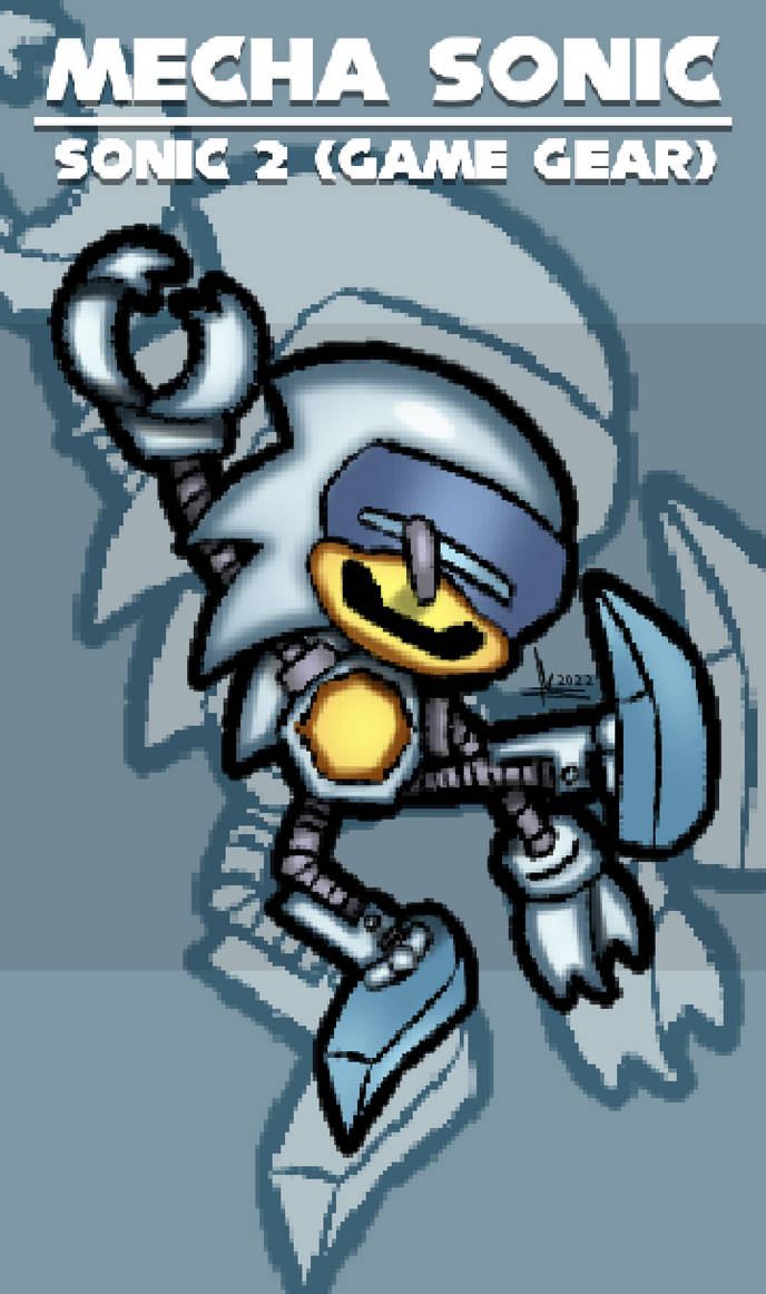 Mecha Sonic Sonic 2 Game Gear By UltraIstinctDrawing On DeviantArt Mecha sonic sonic 2 game gear by ultraistinctdrawing on deviantart