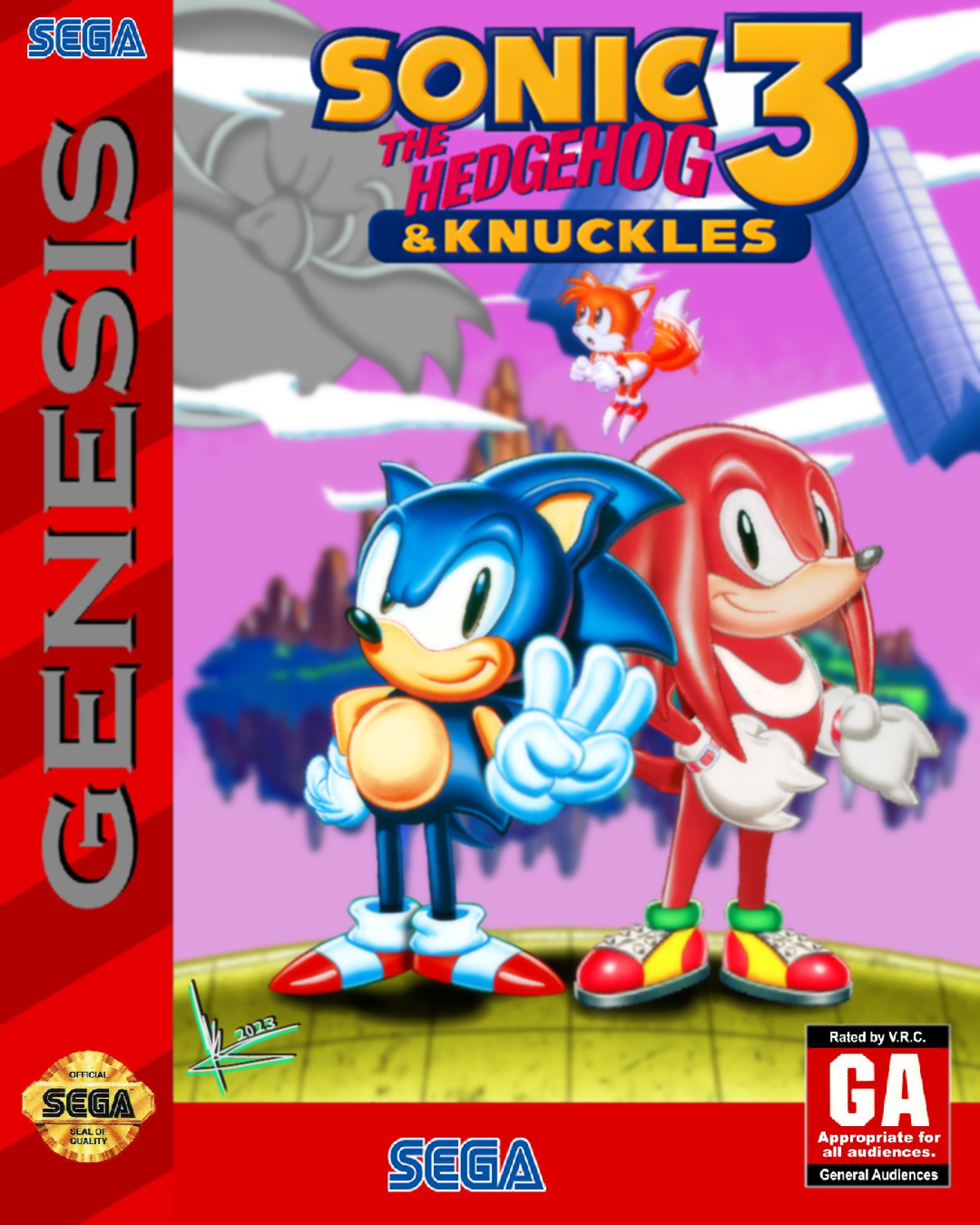 Sonic the Hedgehog 3 - Promo - Sonic 3 and Genesis by PaperBandicoot on  DeviantArt