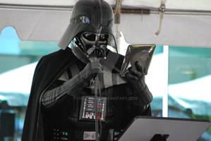 Vader and the ipad