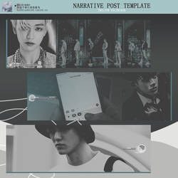 template post pack #001 . by blue bird