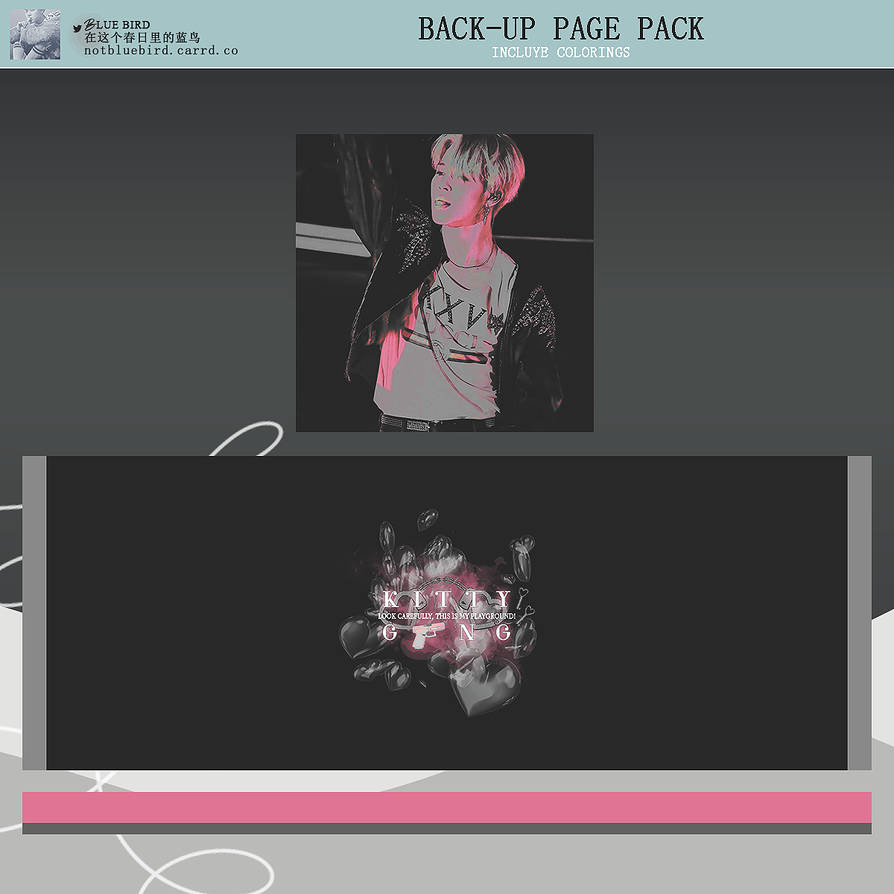 back-up page pack #003 . by blue bird by notbluebird on DeviantArt
