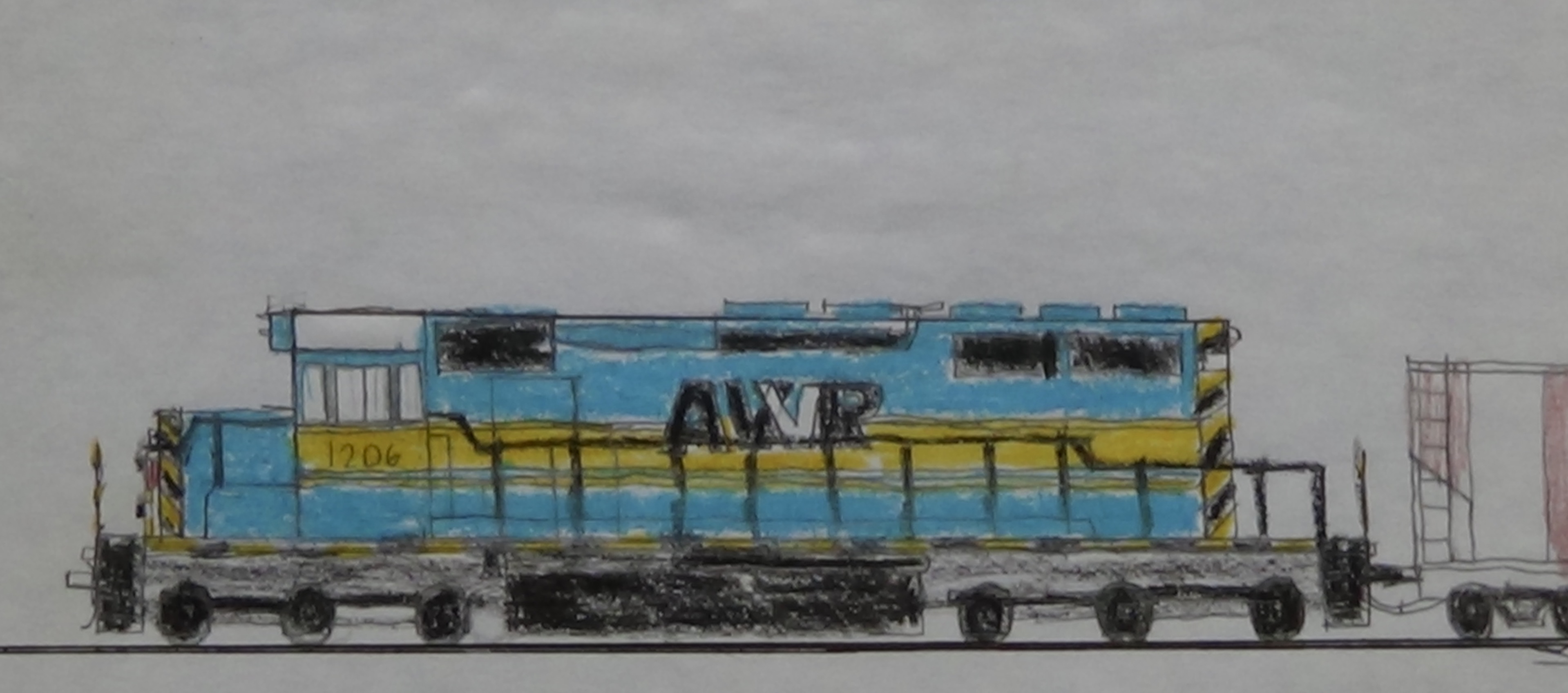 AWVR 1206 by CSXRail on DeviantArt