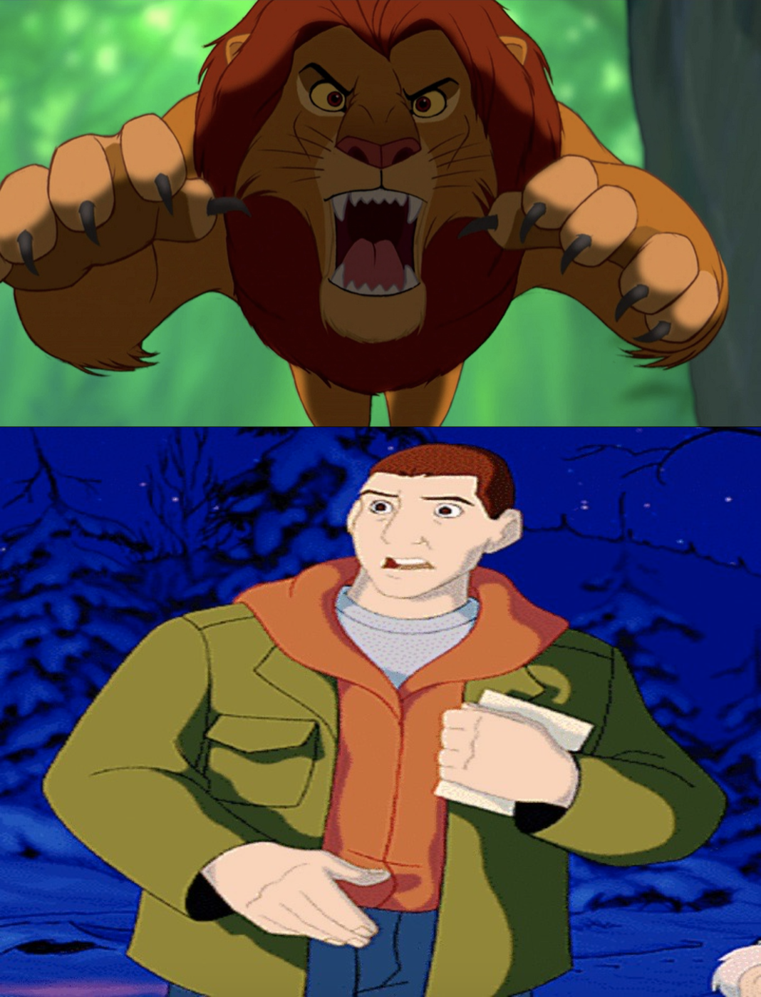 Simba Attacks Simba Attacks Davey Stone by CSXRail on DeviantArt