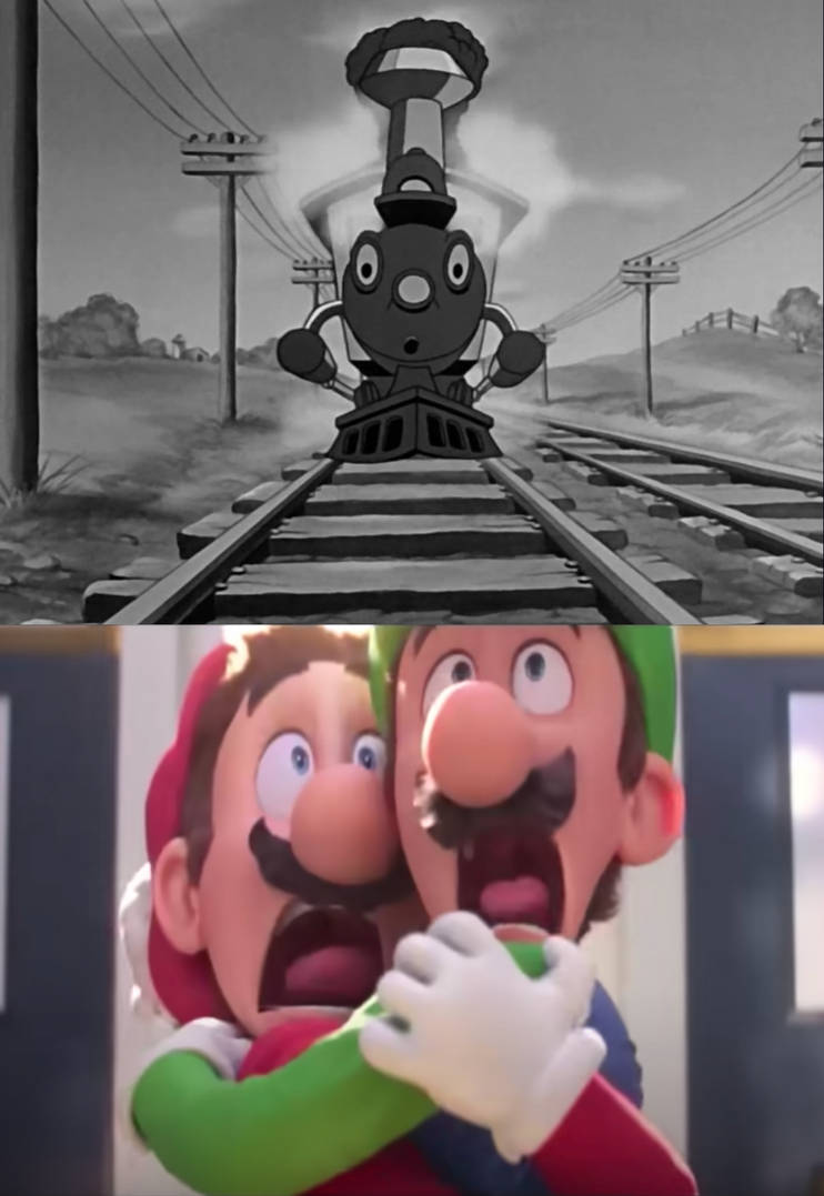 Casey Jr About To Crash Into Mario And Luigi By CSXRail On DeviantArt casey-jr-about-to-crash-into-mario-and-luigi-by-csxrail-on-deviantart