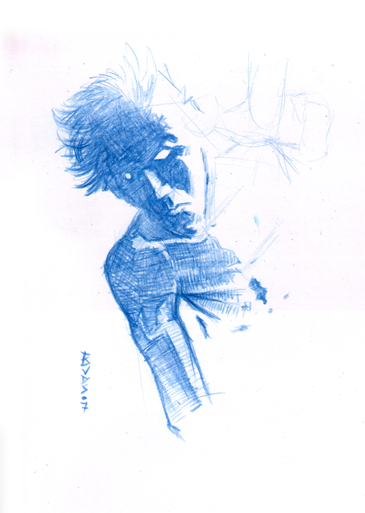 nightcrawler sketch