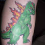 Godzilla tattoo