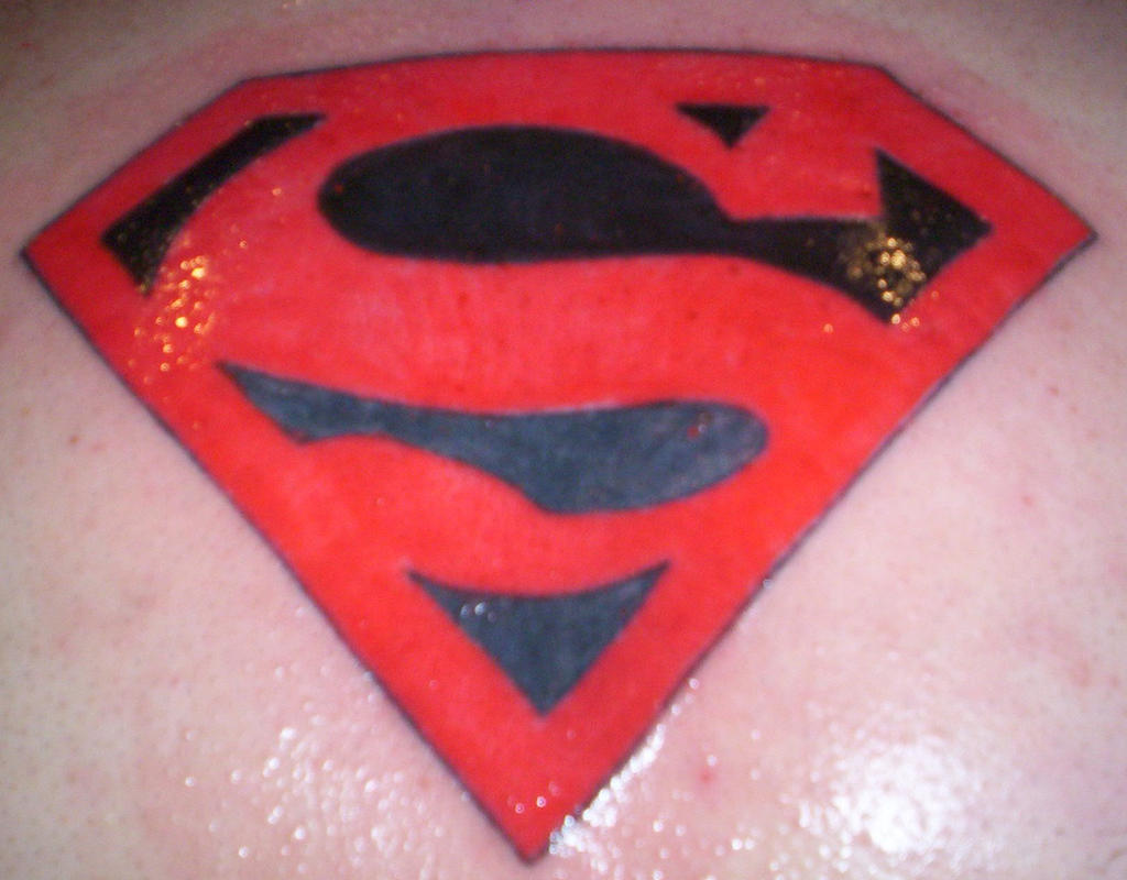 Superman Chest Tattoo By Godzilla79 On Deviantart