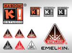 Logos de Ka-Boom y Emelkin by Blaster2501