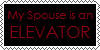 My Spouse Is an Elevator Stamp by DallellesLaul