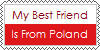 My Best Friend Is From Poland stamp by DallellesLaul