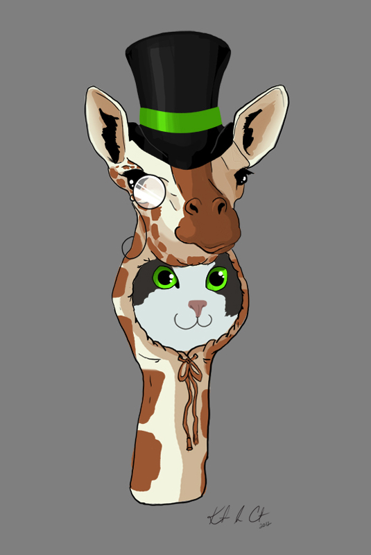 Imguraffe Concept v2 - The Weirdly Cute One