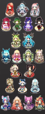 Chibi Set for moondust70