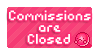 Stamp: Commissions Closed