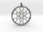 METATRON'S CUBE-Polished Silver