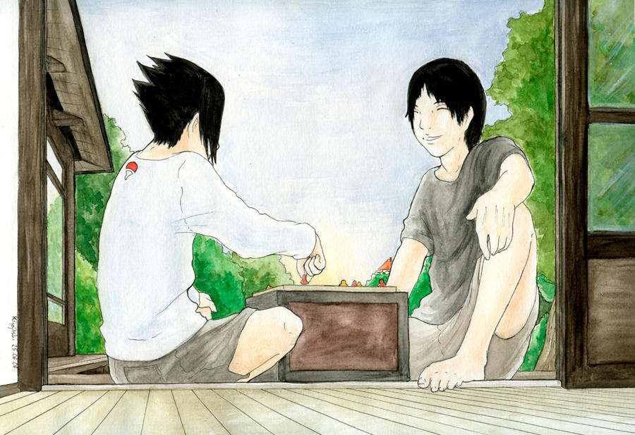 Sasuke And Sai By Jitsuchi On DeviantArt.