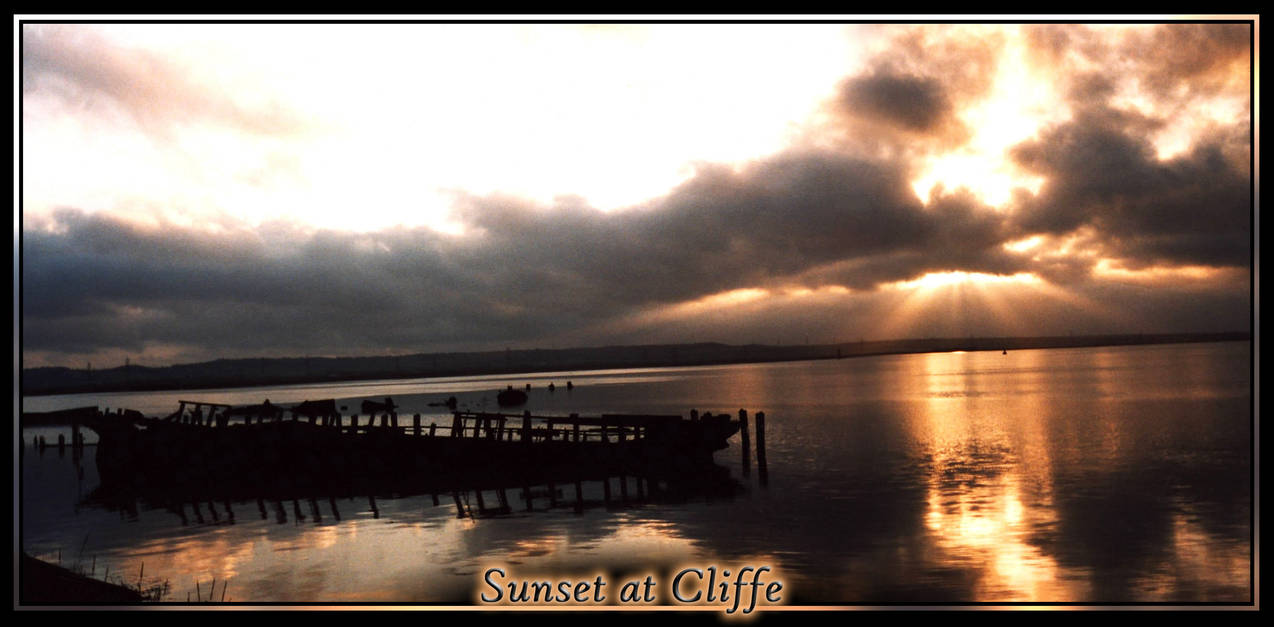 Sunset At Cliffe