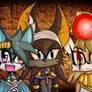 Bastet, Anubis and Sekhmet Sonic VersionSPEEDPAINT