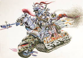 Four riders of the Apocalypse- War