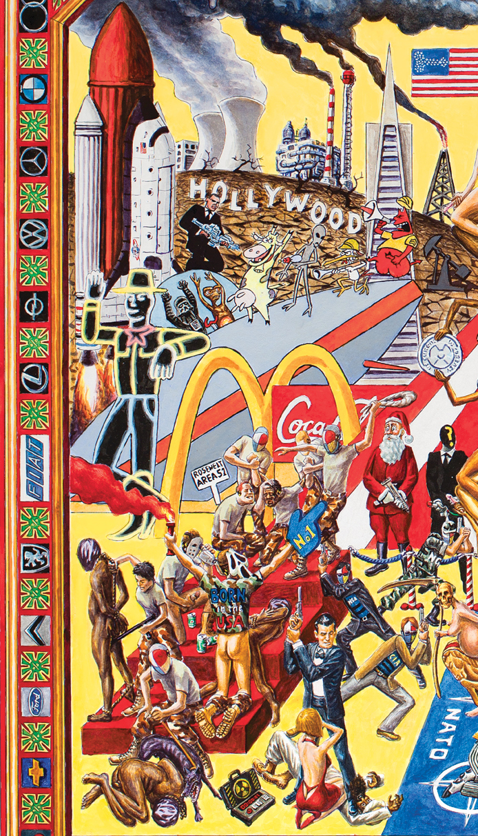 Iconostasis of Capitalism-detail