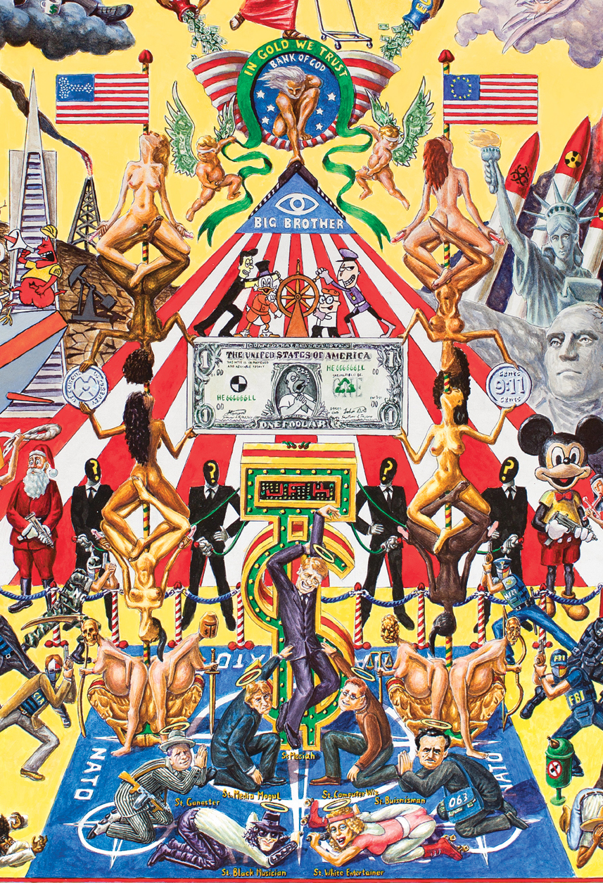 Iconostasis of Capitalism-detail