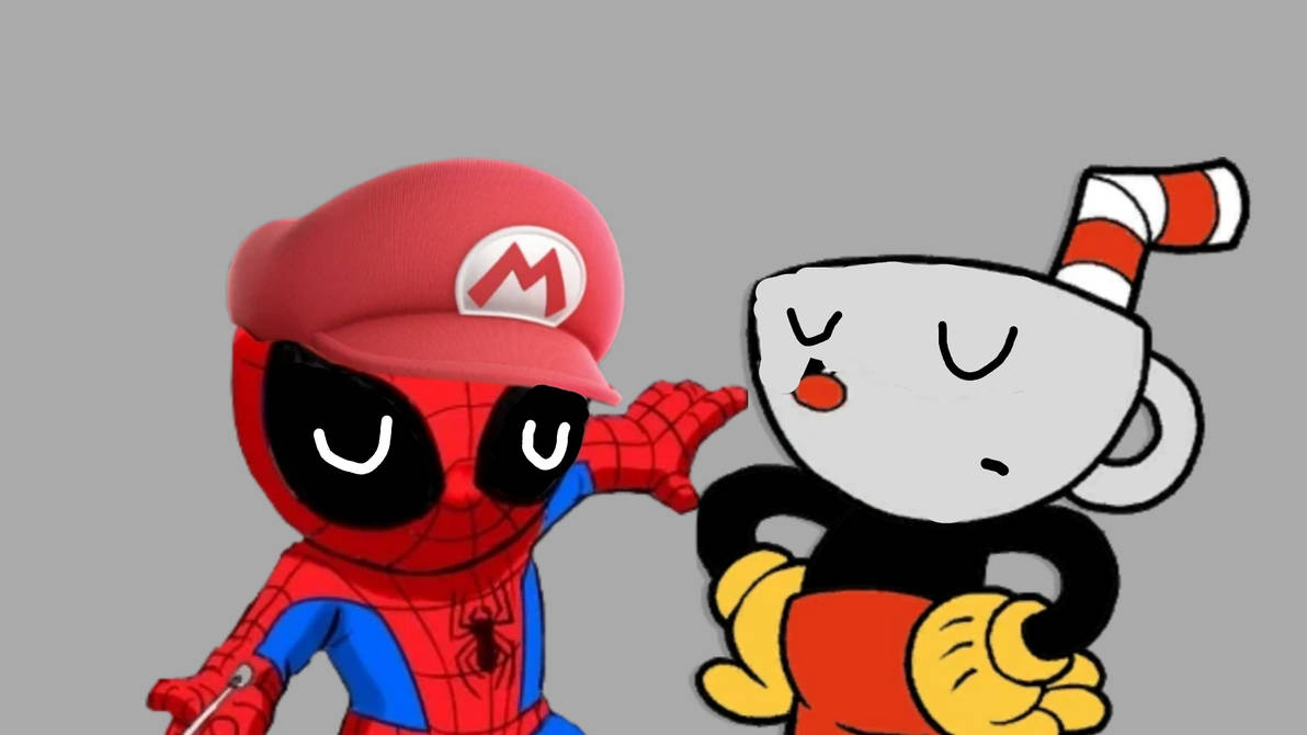 Spider Mario Sonic and cuphead crying with defbed by boy13566 on DeviantArt