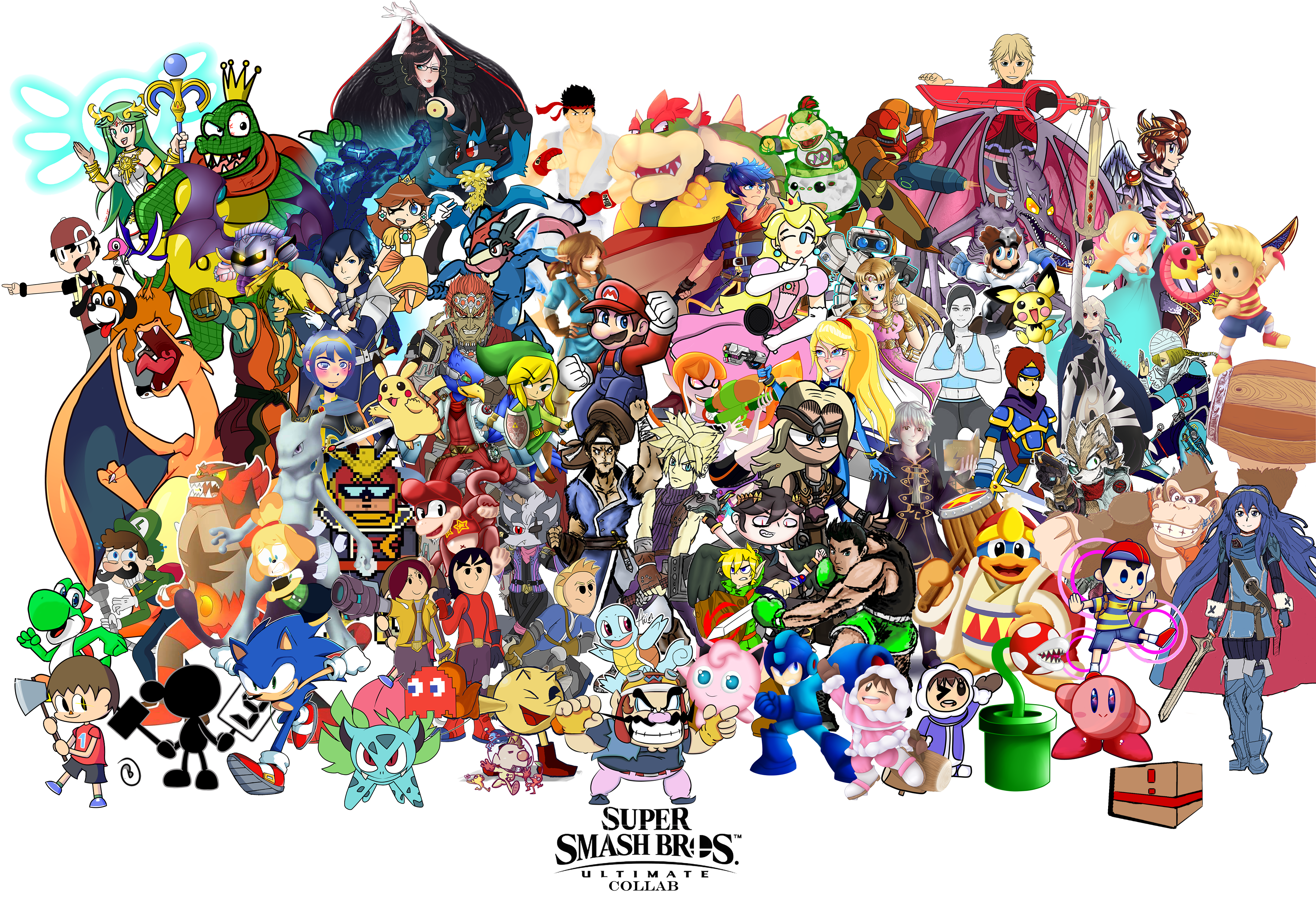 Super Smash Bros Collab by Ry-Spirit on DeviantArt