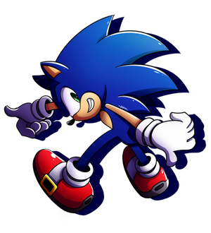 Sonic The Hedgehog.